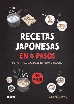 RECETAS JAPONESAS EN 4 PASOS | 9788410268616 | MARTIN, ADRIEN | Llibreria Online de Tremp