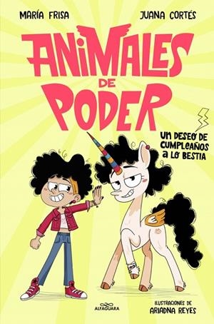 ANIMALES DE PODER 1 - UN DESEO DE CUMPLEAÑOS A LO BESTIA | 9788410190870 | FRISA, MARÍA/CORTÉS, JUANA | Llibreria Online de Tremp