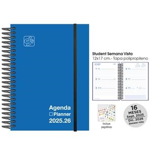 AGENDA ESCOLAR 25/26 CAT. POLIP BLAU | 8412885249412 | Llibreria Online de Tremp