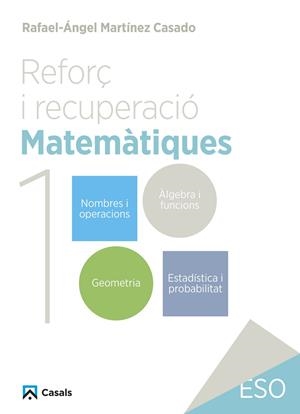 REFORÇ I RECUPERACIÓ. MATEMÀTIQUES 1 | 9788421882986 | MARTÍNEZ CASADO, RAFAEL-ÁNGEL | Llibreria Online de Tremp