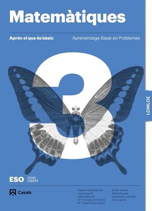 APRÈN EL QUE ÉS BÀSIC. MATEMÀTIQUES 3 ESO. LOMLOE | 9788421882047 | VARIOS AUTORES | Llibreria Online de Tremp