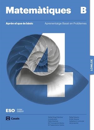 APRÈN EL QUE ÉS BÀSIC. MATEMÀTIQUES 4 B ESO. LOMLOE | 9788421882092 | VARIOS AUTORES | Llibreria Online de Tremp