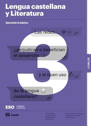 APRENDE LO BÁSICO. LENGUA CASTELLANA Y LITERATURA 3 ESO. LOMLOE | 9788421882177 | VARIOS AUTORES | Llibreria Online de Tremp