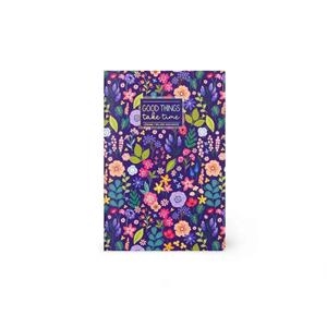 LLIBRETA MITJANA DE RATLLES A5 FLORS | 8052694028961 | Llibreria Online de Tremp