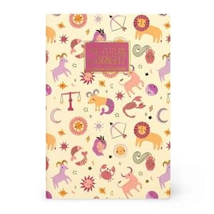 LLIBRETA COSIDA AMB FULLS DE RATLLES A6 ZODIAC | 8052694028909 | Llibreria Online de Tremp