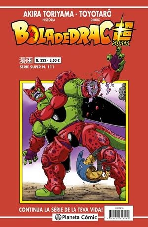 BOLA DE DRAC SERIE VERMELLA Nº 322 | 9788411619318 | TORIYAMA, AKIRA/TOYOTARÔ | Llibreria Online de Tremp
