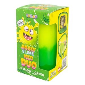 TUBAN JIGGLY SLIME NEO DUO VERD I GROC | 5901087038106 | Llibreria Online de Tremp