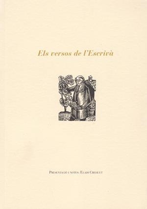 ELS VERSOS DE L'ESCRIVÀ | B20149210 | DR. ESCRIVÀ | Llibreria Online de Tremp