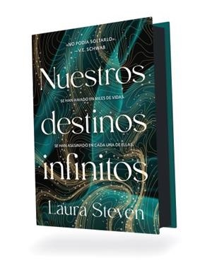 NUESTROS DESTINOS INFINITOS (EDICIÓN LIMITADA CON CANTOS PINTADOS) | 9788410085466 | STEVEN, LAURA | Llibreria Online de Tremp