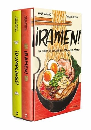 ESTUCHE ¡RAMEN! + ¡DUMPLINGS! EDICIÓN TAPA BLANDA | 9788448045302 | AMANO Y SARAH BECAN, HUGH