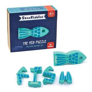 TRENCACLOSQUES DE FUSTA 3D "FISH" | 5208006233018 | Llibreria Online de Tremp