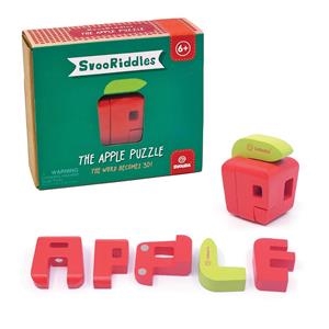 TRENCACLOSQUES DE FUSTA 3D "APPLE" | 5208006233001 | Llibreria Online de Tremp