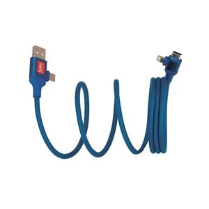CABLE MAGNÈTIC 4 EN 1 DE CÀRREGA I SINCRONITZACIÓ - MAGNETICENT - PETROL | 8052694040239