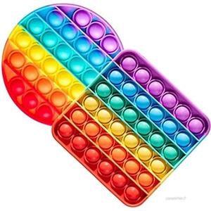 JOGUINES SENSORIALS ANTIESTRÈS POP BUBBLE – MULTICOLOR (2 PECES) | X001DMYFPN | Llibreria Online de Tremp