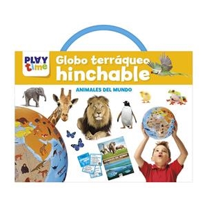 KIT GLOBO TERRAQUEO HINCHABLE - EL MUNDO DE LOS ANIMALES | 9788418861161 | IMAGILAND | Llibreria Online de Tremp