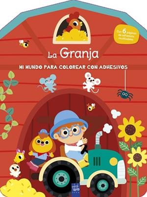 MI MUNDO PARA COLOREAR CON ADHESIVOS. LA GRANJA | 9788408296867 | YOYO | Llibreria Online de Tremp