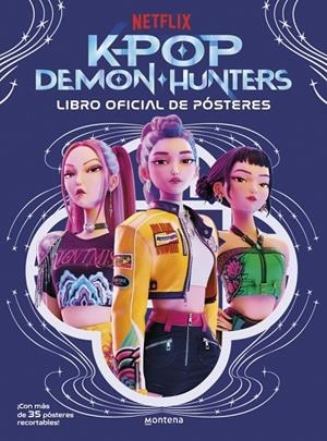 KPOP DEMON HUNTERS: LIBRO OFICIAL DE PÓSTERES | 9791387973285 | NETFLIX | Llibreria Online de Tremp