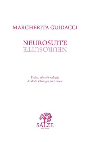 NEUROSUITE | 9788409814770 | GUIDACCI, MARGHERITA | Llibreria Online de Tremp