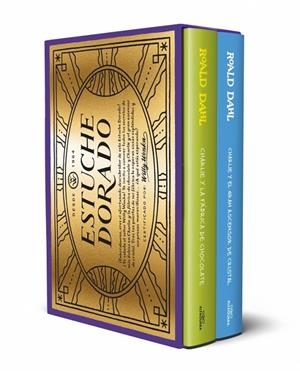 ESTUCHE DORADO DE WILLY WONKA (CONTIENE: CHARLIE Y LA FÁBRICA DE CHOCOLATE Y CHA | 9791387741891 | DAHL, ROALD | Llibreria Online de Tremp