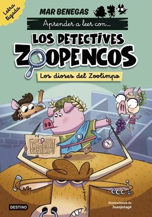 APRENDER A LEER CON... LOS DETECTIVES ZOOPENCOS LETRA LIGADA 2. LOS DIOSES DEL Z | 9788408318026 | BENEGAS, MAR | Llibreria Online de Tremp