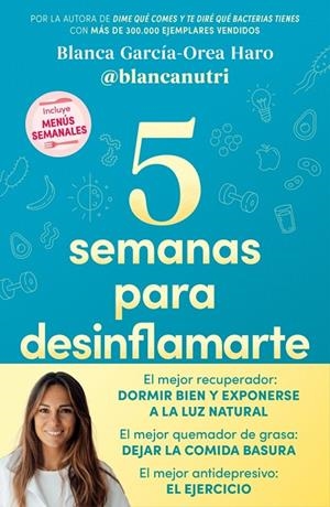 5 SEMANAS PARA DESINFLAMARTE | 9788418055683 | GARCÍA-OREA HARO (@BLANCANUTRI), BLANCA | Llibreria Online de Tremp