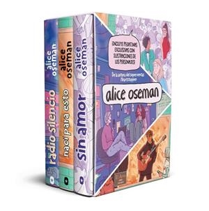 ESTUCHE ALICE OSEMAN: SIN AMOR, NACÍ PARA ESTO, RADIO SILENCIO | 9788419831521 | OSEMAN, ALICE | Llibreria Online de Tremp