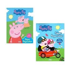 PEPPA PIG SÚPER PEGACOLOR AMB ENGANXINES | 9788491206811 | Llibreria Online de Tremp