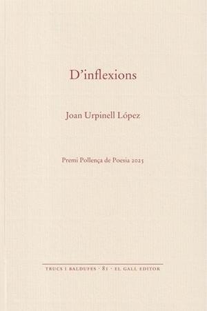 D'INFLEXIONS | 9788419321541 | URPINELL LÓPEZ, JOAN | Llibreria Online de Tremp