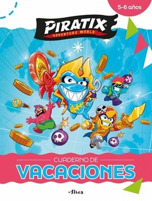 PIRATIX. CUADERNO DE VACACIONES - 5-6 AÑOS | 9788448873653 | MAGICBOX | Llibreria Online de Tremp