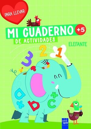 MI CUADERNO DE ACTIVIDADES PARA LLEVAR. ELEFANTE | 9788408311928 | YOYO | Llibreria Online de Tremp