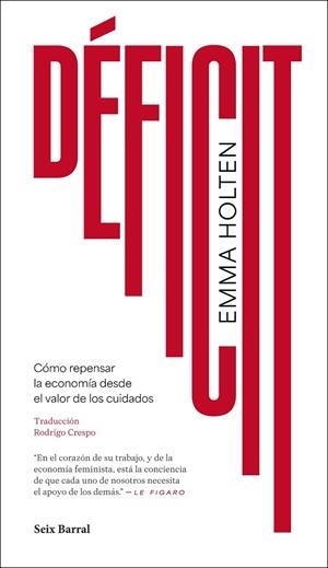 DÉFICIT | 9788432250293 | HOLTEN, EMMA | Llibreria Online de Tremp