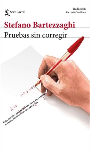 PRUEBAS SIN CORREGIR | 9788432250880 | BARTEZZAGHI, STEFANO | Llibreria Online de Tremp