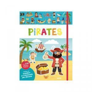 EL MEU PRIMER LLIBRE D'ADHESIUS, PIRATES | 9782733870877 | VARIOS AUTORES | Llibreria Online de Tremp