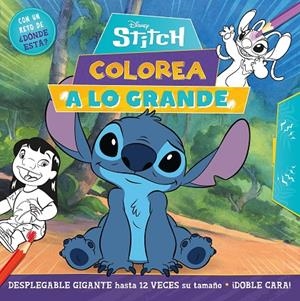 STITCH. ¡COLOREA A LO GRANDE! | 9791387526931 | DISNEY | Llibreria Online de Tremp