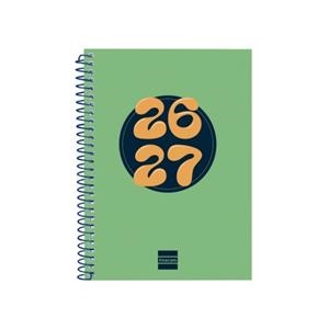 AGENDA ESCOLAR 2026-2027 COOL FINOCAM VERDA DIA VIST | 8422952415961 | Llibreria Online de Tremp