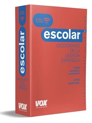 DICCIONARIO ESCOLAR DE LA LENGUA ESPAÑOLA | 9788499742823 | VOX EDITORIAL | Llibreria Online de Tremp