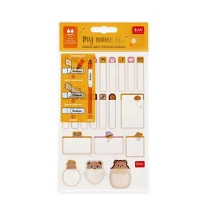 ETIQUETES ADHESIVES AMB PEL·LÍCULA PROTECTORA - MY NAME IS... - TEDDY BEAR | 8052694128593 | Llibreria Online de Tremp