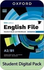 ENGLISH FILE 5TH EDITION A2/B1. STUDENT'S BOOK AND WORKBOOK AND DIGITAL WITH KEY | 9780194145510 | LATHAM-KOENIG, CHRISTINA/OXENDEN, CLIVE/CHOMACKI, KATE/LAMBERT, JERRY | Llibreria Online de Tremp
