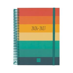 AGENDA ESCOLAR 2026-2027 DIVA FINOCAM COLORS DIA VIST | 8422952415718 | Llibreria Online de Tremp