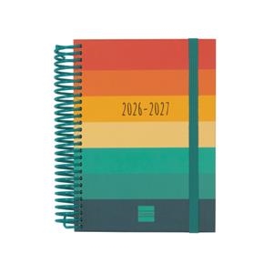 AGENDA ESCOLAR 2026-2027 DIVA FINOCAM COLORS SETMANA VISTA | 8422952416135 | Llibreria Online de Tremp
