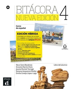 BITÁCORA NUEVA EDICIÓN 4 ED.HIBRÍDA L. DEL ALUMNO | 9788419236036 | SANS BAULENAS, NEUS/MARTIN PERIS, ERNESTO/CONEJO LÓPEZ-LAGO, EMILIA/MUNTAL TARRAGÓ, JAUME/ACQUARONI | Llibreria Online de Tremp