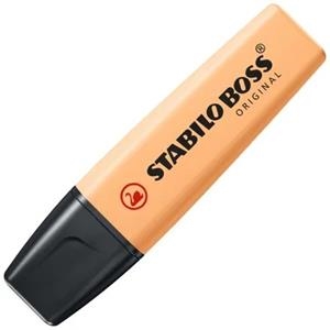 RETOLADOR FLUORESCENT STABILO BOSS ORIGINAL PASTEL TARONJA PÀLID | 4006381566025 | Llibreria Online de Tremp