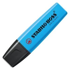 RETOLADOR FLUORESCENT STABILO BOSS ORIGINAL BLAU | 4006381333634 | Llibreria Online de Tremp