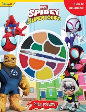 SPIDEY Y SU SUPEREQUIPO. PINTA PÓSTERS | 9788410362291 | MARVEL | Llibreria Online de Tremp