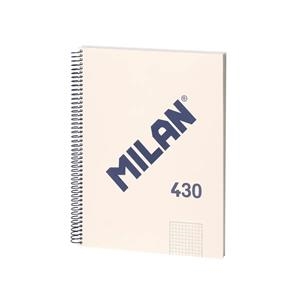 LLIBRETA A4 AMB ESPIRAL I TAPA DURA, QUADRÍCULA 5 X 5 MM, 80 FULLS DE 95 GR/M², 430 SINCE 1918 | 8411574104827 | Llibreria Online de Tremp