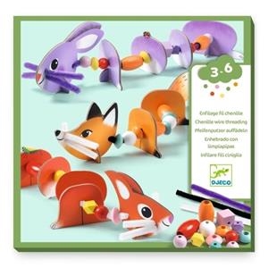 ACTIVITAT D'ENFILAR ANIMALS ADORABLES | 3070900000841 | Llibreria Online de Tremp