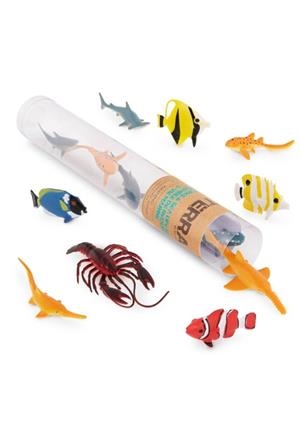 TERRA – TUB AMB 14 ANIMALS MARINS | 062243499386 | Llibreria Online de Tremp