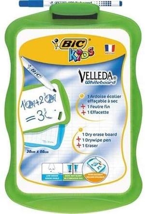 PISSARRA BLANCA VELLEDA 20X31CM AMB RETOLADOR I BORRADOR | 3086126668468 | Llibreria Online de Tremp