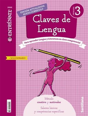 CUADERNO CLAVES DE LENGUA SERIE ENTRENATE 3 PRIMARIA | 9788411290449 | VARIOS AUTORES