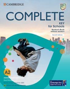 COMPLETE KEY FOR SCHOOLS ENGLISH FOR SPANISH SPEAKERS SECOND EDITION STUDENT'S B | 9788413224121 | MCKEEGAN., DAVID | Llibreria Online de Tremp